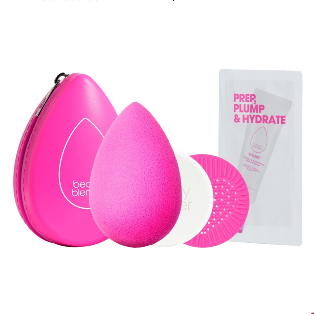 NWT beautyblender 5 piece Besties Iconic Makeup Sponge and Cleanser Starter Set